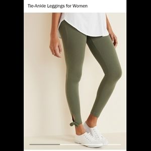 Olive Green Leggings